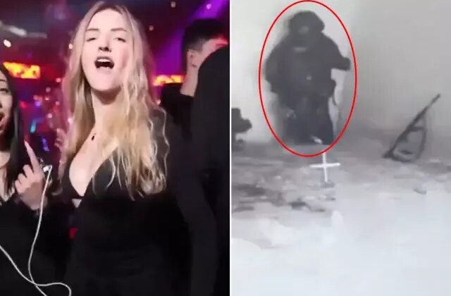 Savaş devam ederken kaydedilen görüntü ülkeyi ayağa kaldırdı