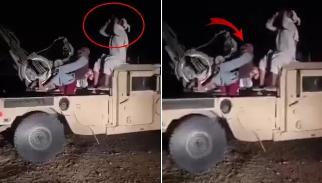 Cepheden gelen ilk görüntü savaşın önüne geçti! Bakın ne arıyorlar