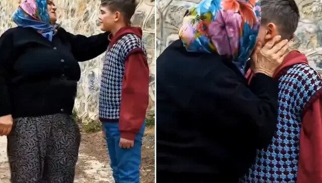 Şehit edilen oğlunun benzeri ile buluşan Ayşe Bülbül’ün sözleri yürekleri dağladı