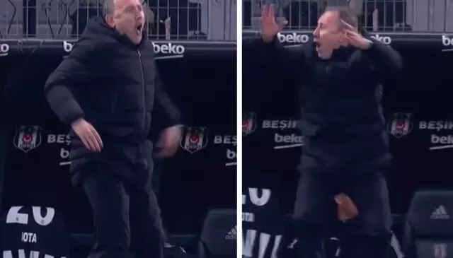 Sergen Yalçın gözlerine inanamadı! İşte maça damga vuran o an