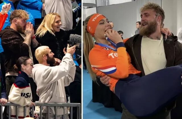 Sevgilisini görünce kendini tutamadı! Jake Paul’u ağlatan anlar