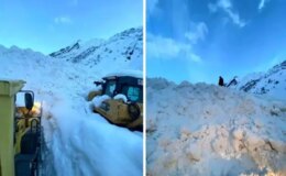 Şırnak’ta çığ düştü! 4 köy yolu ulaşıma kapandı