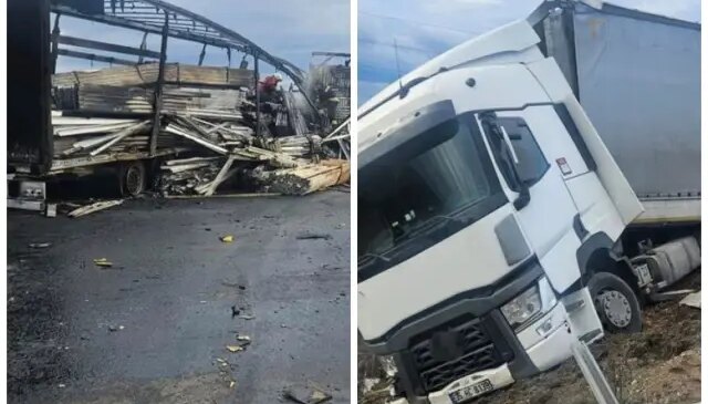 Bulgaristan’da tır kazası: 2 Türk şoför hayatını kaybetti