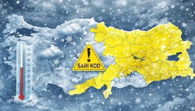 Soğuk hava yurdu terk etmiyor! 21 ilimize “sarı” alarm verildi, ikisi birden vuracak