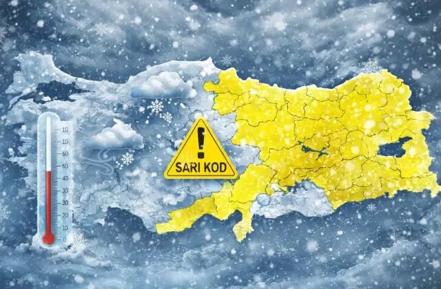 Soğuk hava yurdu terk etmiyor! 21 ilimize “sarı” alarm verildi, ikisi birden vuracak