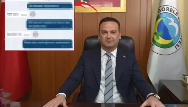 Tacizden tutuklanan belediye başkanının başını yakan mesajlar