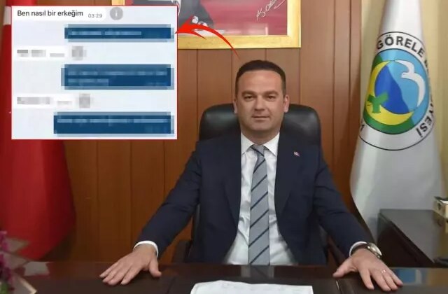 Tacizden tutuklanan belediye başkanının başını yakan mesajlar