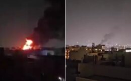 Tahran’daki askeri tesiste yangın