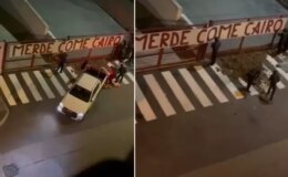 Takımın performansından memnun olmayınca tesislerin girişine dışkı bıraktılar