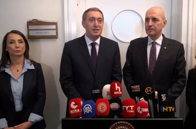 TBMM Başkanı Kurtulmuş, DEM Parti’yi ziyaret etti