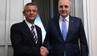 TBMM Başkanı Numan Kurtulmuş’tan CHP lideri Özgür Özel’e “Terörsüz Türkiye” ziyareti