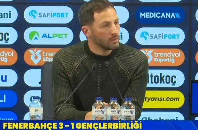 Tedesco’dan basın toplantısına damga vuran tek kelimelik Türkçe yanıt