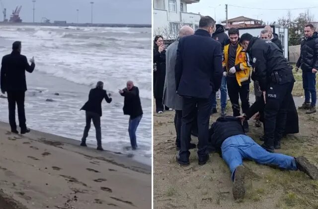 Telefonda başladı, sahilde bitti: Cinnet anlarında film gibi ikna operasyonu