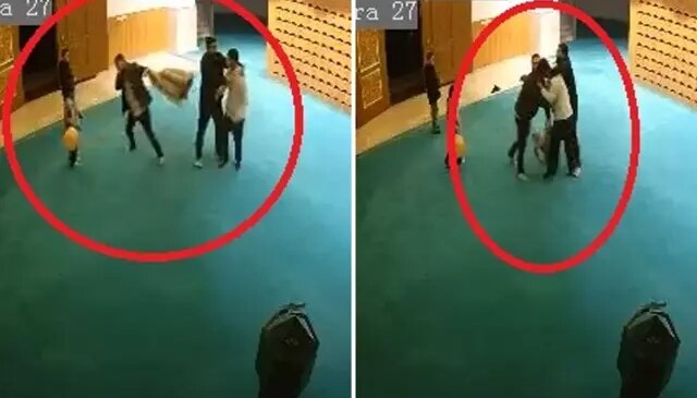 Yer: Diyarbakır! Namazı kıldı, çıkışta cami görevlilerine saldırdı