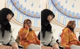 Teravih namazı sırasında yaptıkları fark edilince camiden kovuldular