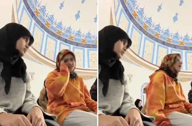 Teravih namazı sırasında yaptıkları fark edilince camiden kovuldular