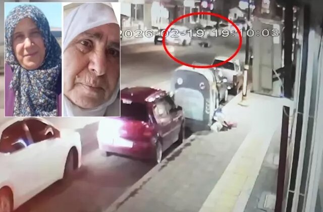 Teravih namazına giden gelin-kaynananın ölüm anı kamerada