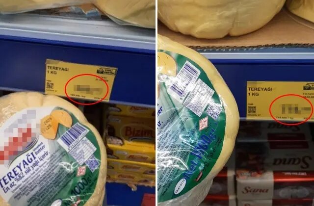 Tereyağı fiyatının 3 ay içerisindeki değişimi “Yok artık” dedirtti