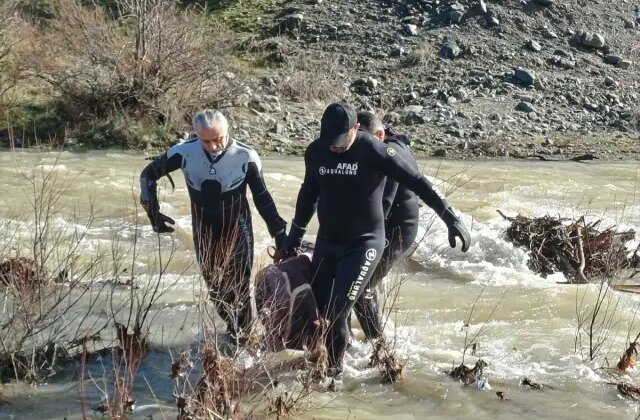 Tokat’ta kayıp olarak aranan kadının cesedi dere yatağında bulundu