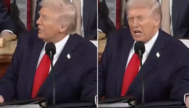 “8 savaşı bitirdim” diyen Trump, salondan gelen yanıtla deliye döndü