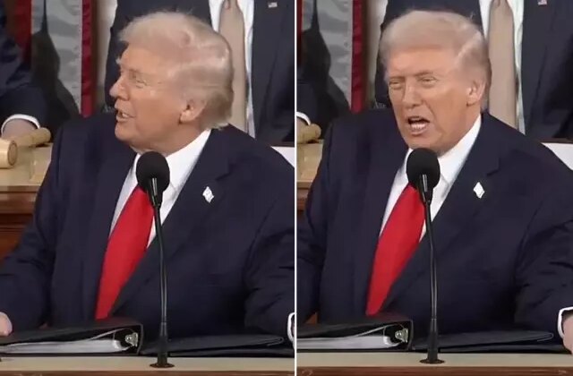 “8 savaşı bitirdim” diyen Trump, salondan gelen yanıtla deliye döndü