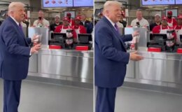 Trump kötü beslenmeye devam ediyor! Soluğu yine orada aldı