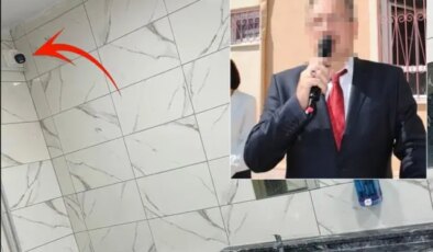 Tuvaletlere kamera yerleştiren okul müdürüne ödül gibi ceza