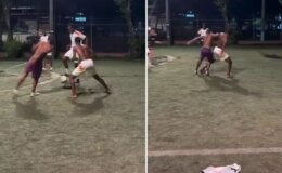 Uğruna milyonlar verilen profesyonel futbolcunun yaptığına bakın