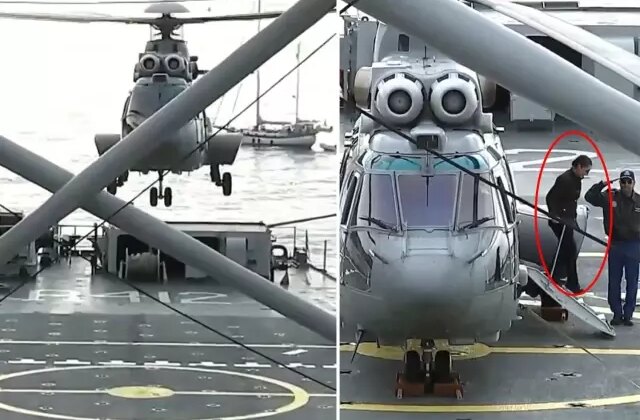 Sen misin baron öldüren! Korku dağları aşınca soluğu gemide aldı