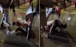 Olay görüntü! Ünlü oyuncu çıkan kavgada ağır şekilde darbedildi