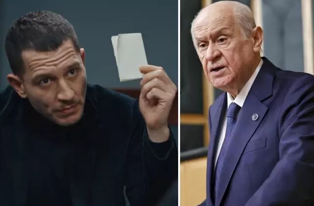 Türk televizyon tarihine geçecek sahne! Uraz Kaygılaroğlu, diziden Bahçeli’ye mesaj gönderdi