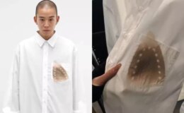 “Ütü yanığı” baskılı gömleğin fiyatı dudak uçuklattı