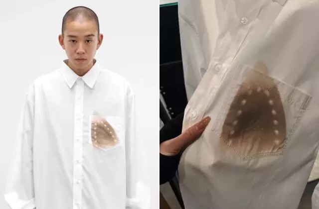 “Ütü yanığı” baskılı gömleğin fiyatı dudak uçuklattı