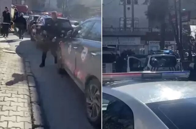 Uyuşturucu etkisindeki şahıs bıçakla dehşet saçtı: 4’ü polis 6 kişi yaralandı
