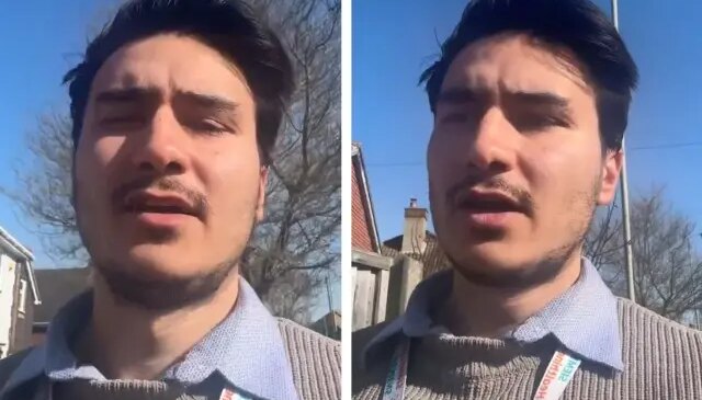 İngiltere’den video çekip Türkiye’de yaşanan olaya isyan etti: Burada bir kere bile görmedim