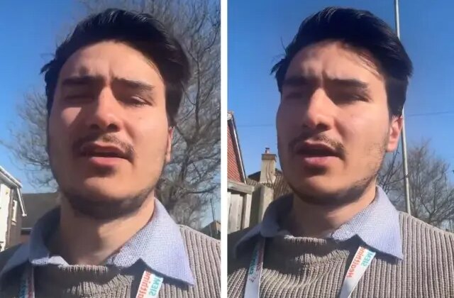 İngiltere’den video çekip Türkiye’de yaşanan olaya isyan etti: Burada bir kere bile görmedim