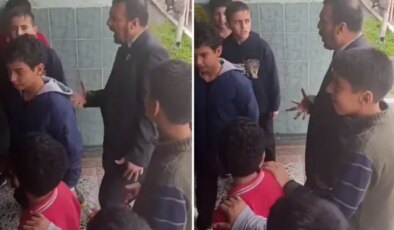 Viral olan köy öğretmeni! Videoya izleyenler şaşırıyor