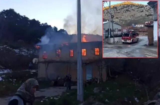 Yaşlı kadın evinde çıkan yangında hayatını kaybetti