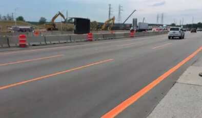 Yeni turuncu şeritler yollardaki yerini almaya başladı! İşte anlamı