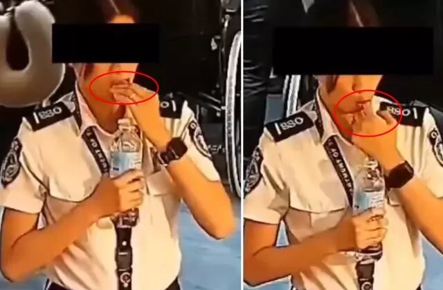 Ülkeyi ayağa kaldıran görüntü! Güvenlik de bunu yaparsa vay halimize