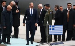 Yunanistan Başbakanı Miçotakis, Cumhurbaşkanı Erdoğan ile görüşmek üzere Ankara’da