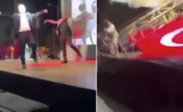 Zeybek oynamak için sahneye çıkan belediye başkanı ölümden döndü