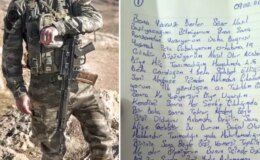 Zincir markette çalışan genç kız, kendisine aşık olan askerin mektubunu paylaştı