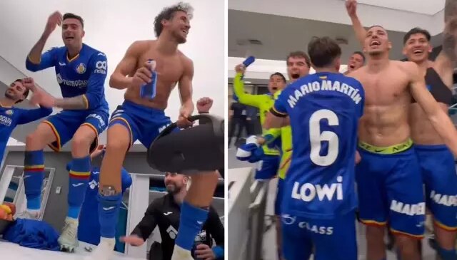 18 sene sonra gelen galibiyeti çılgınlar gibi kutladılar