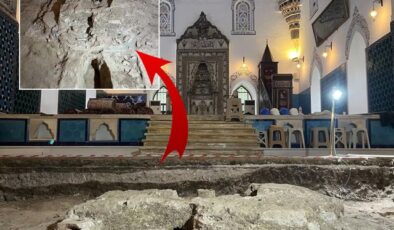 Bursa’da heyecanlandıran keşif! 600 yıllık caminin altından çıktı