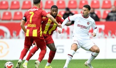 6 puanlık maçta kazanan Kayserispor