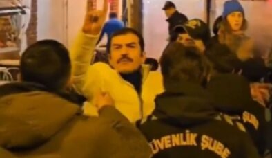 8 Mart yürüyüşünde olay çıkaran Ufuk Bayraktar’ın yeni görüntüleri ortaya çıktı