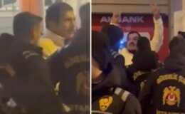 Ünlü oyuncu Ufuk Bayraktar 8 Mart yürüyüşünde! Polis anında müdahale etti