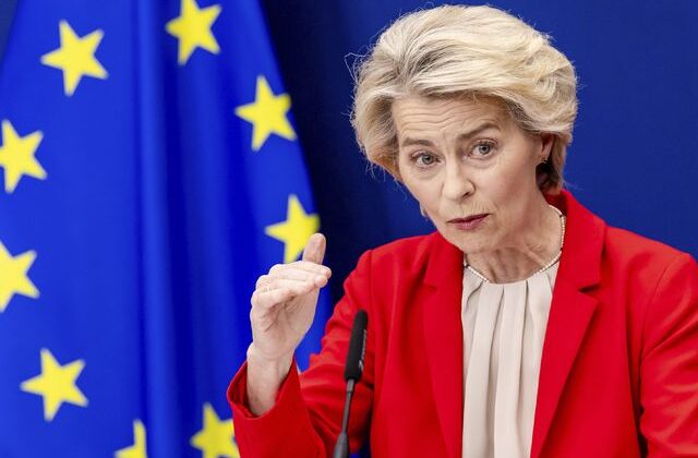 AB Komisyonu Başkanı von der Leyen: Çatışmaları sona erdirmenin zamanı geldi