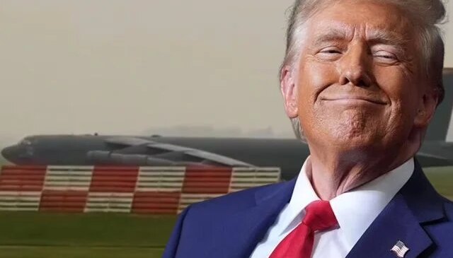 ABD’ye ait B-52 bombardıman uçakları İngiltere’deki RAF Fairford Üssü’ne ulaştı